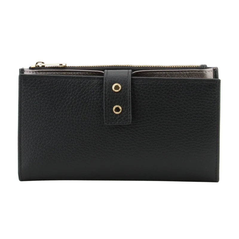 Pourchet - Hobdo leather wallet - Noir