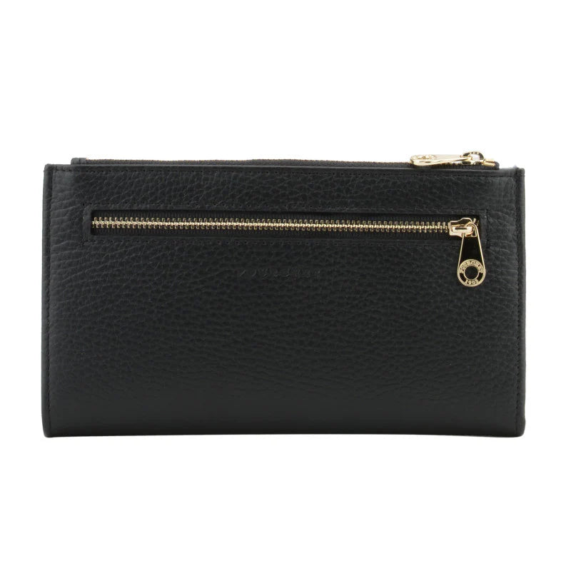 Pourchet - Hobdo leather wallet - Noir