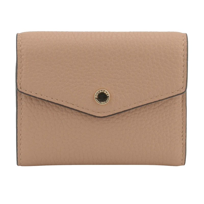 Pourchet - Flap wallet - Mastic