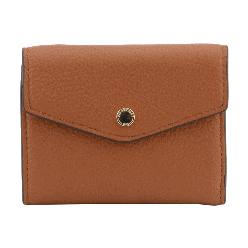 Pourchet - Flap wallet - Camel