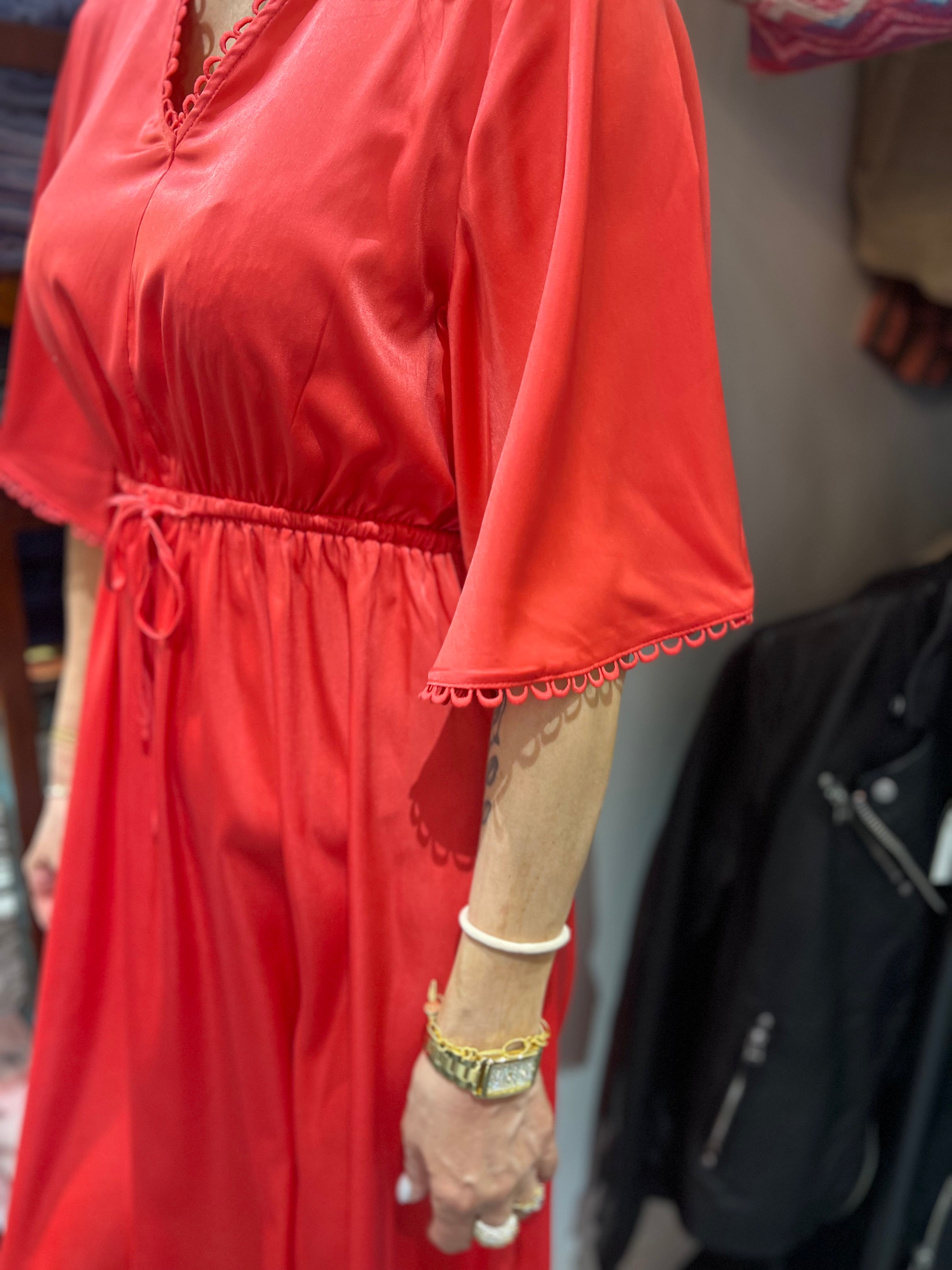 Isay - Melba Long Dress - Rasberry