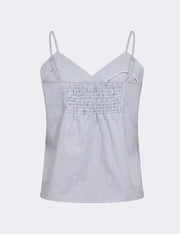 Leveté - Riss 2 top - Blue/white stripe