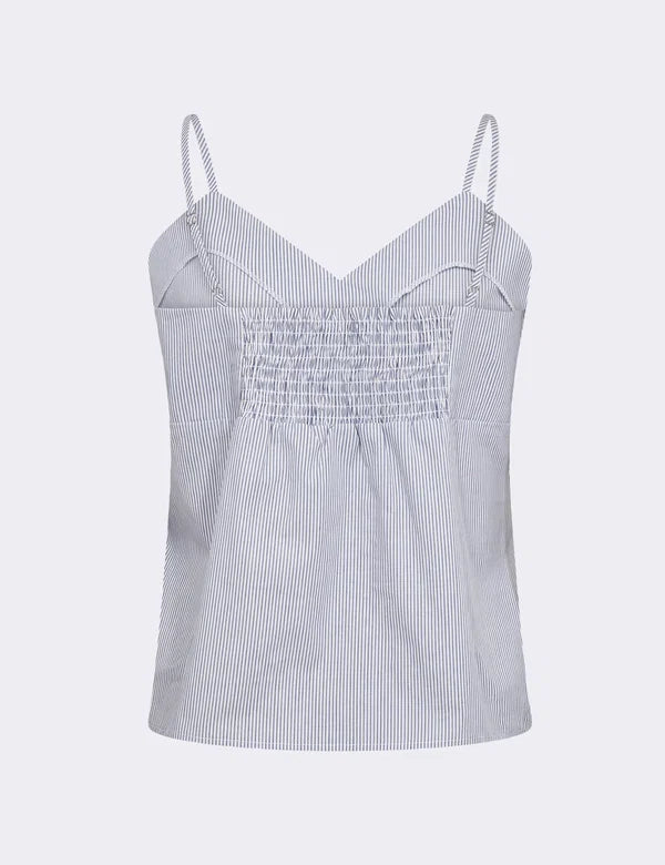 Leveté - Riss 2 top - Blue/white stripe
