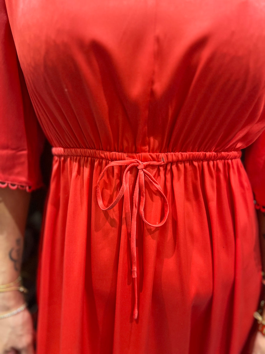 Isay - Melba Long Dress - Rasberry