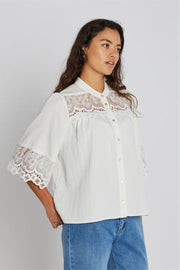 PBO - Micaela blouse - Star white
