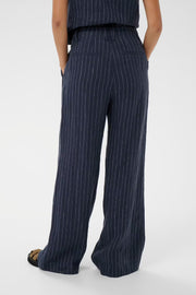 Part Two - Aliya pants - Blue pinstripe