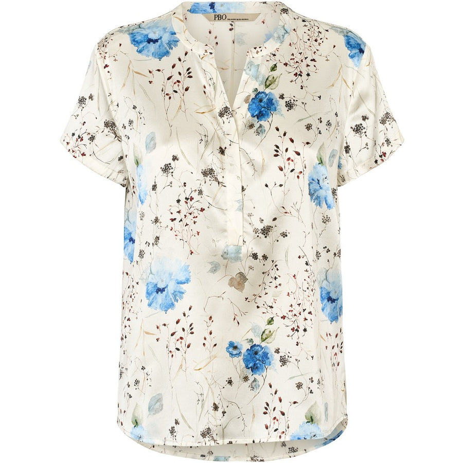 PBO - Blaine silk top - Light flower