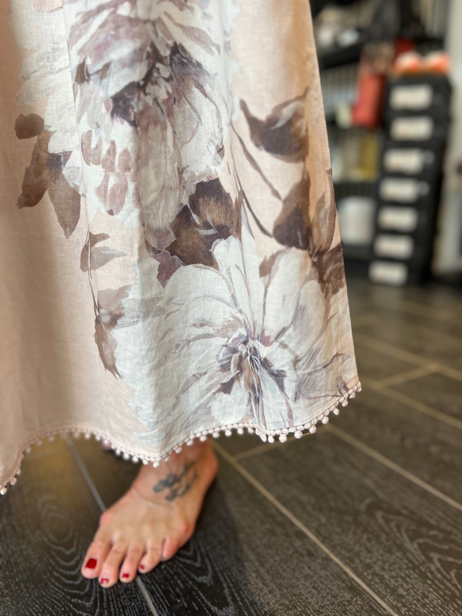 Gustav - Mabell skirt - Multi beige