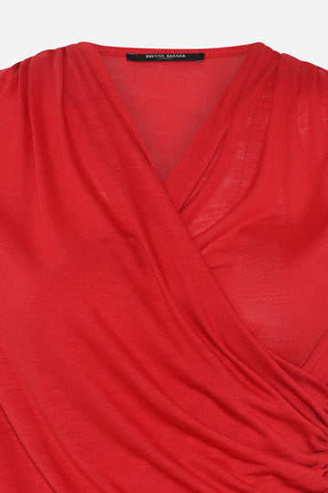 Bruuns Bazaar - Katka Synvia Blouse - True red