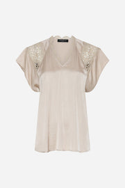 Bruuns Bazaar - Weckia Synje Blouse - Beige