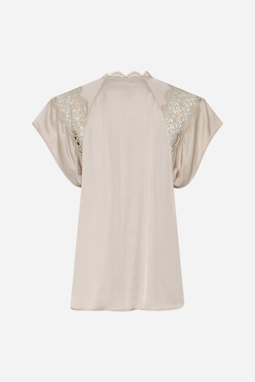 Bruuns Bazaar - Weckia Synje Blouse - Beige
