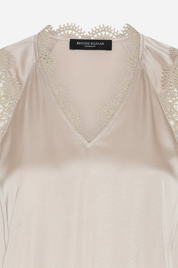 Bruuns Bazaar - Weckia Synje Blouse - Beige