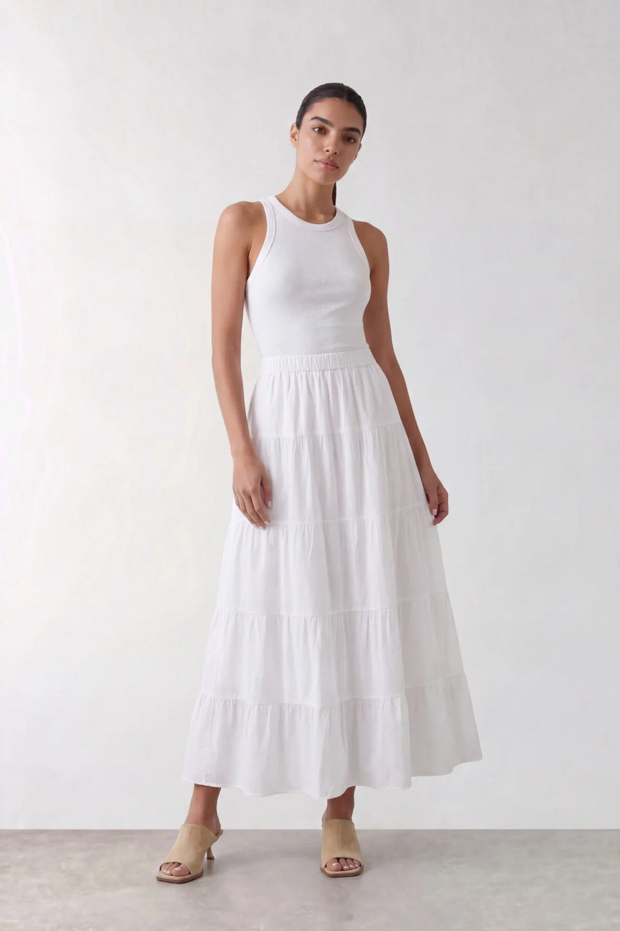 Leveté - Rosy 1 skirt - White