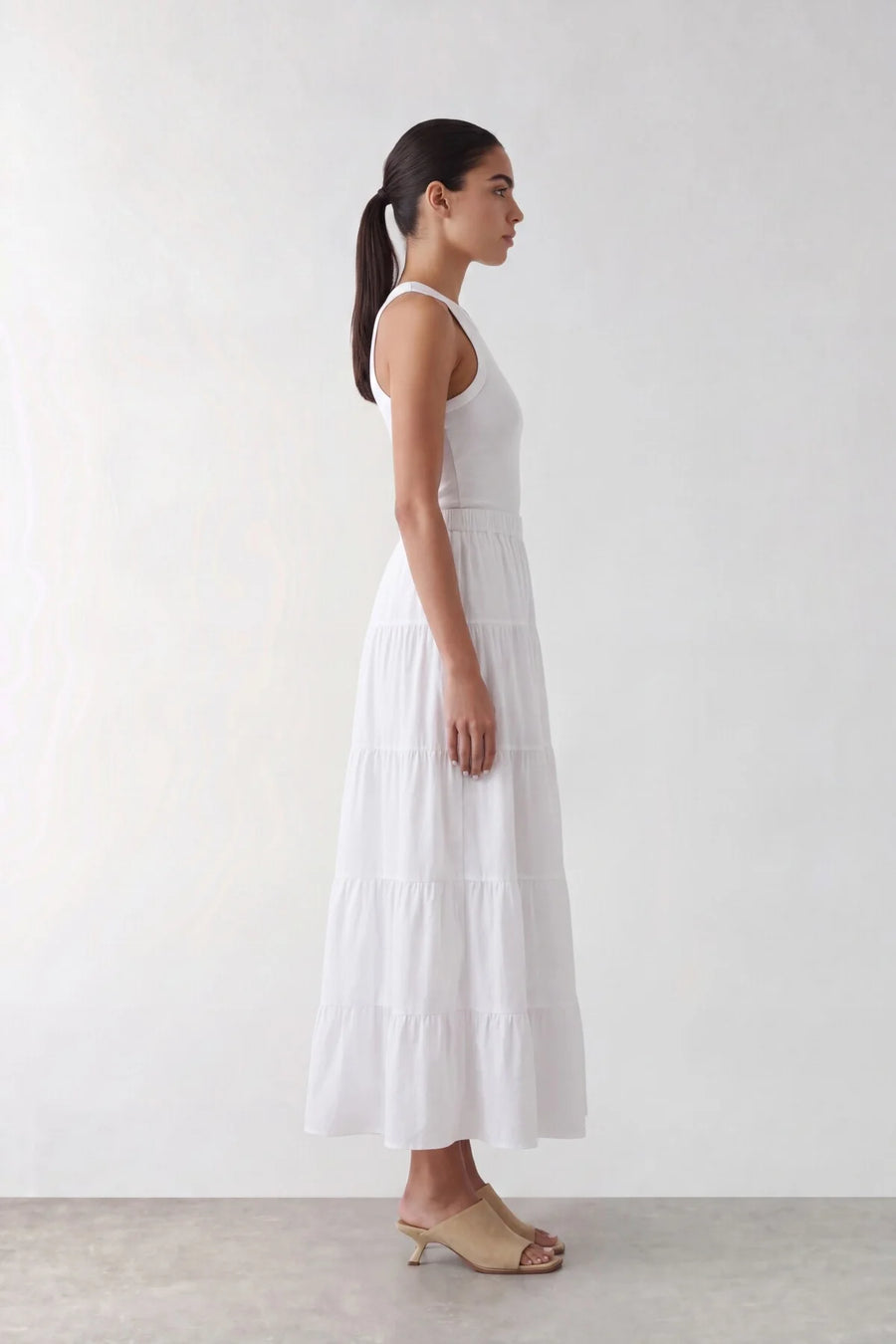 Leveté - Rosy 1 skirt - White