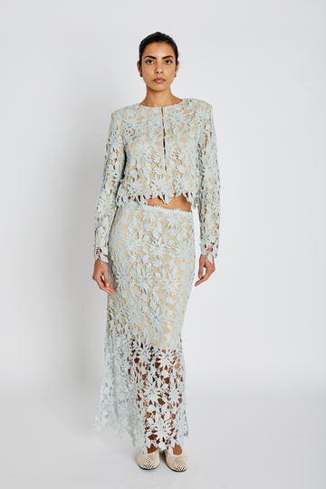 Bruuns Bazaar - Pinanga joani skirt - Light blue