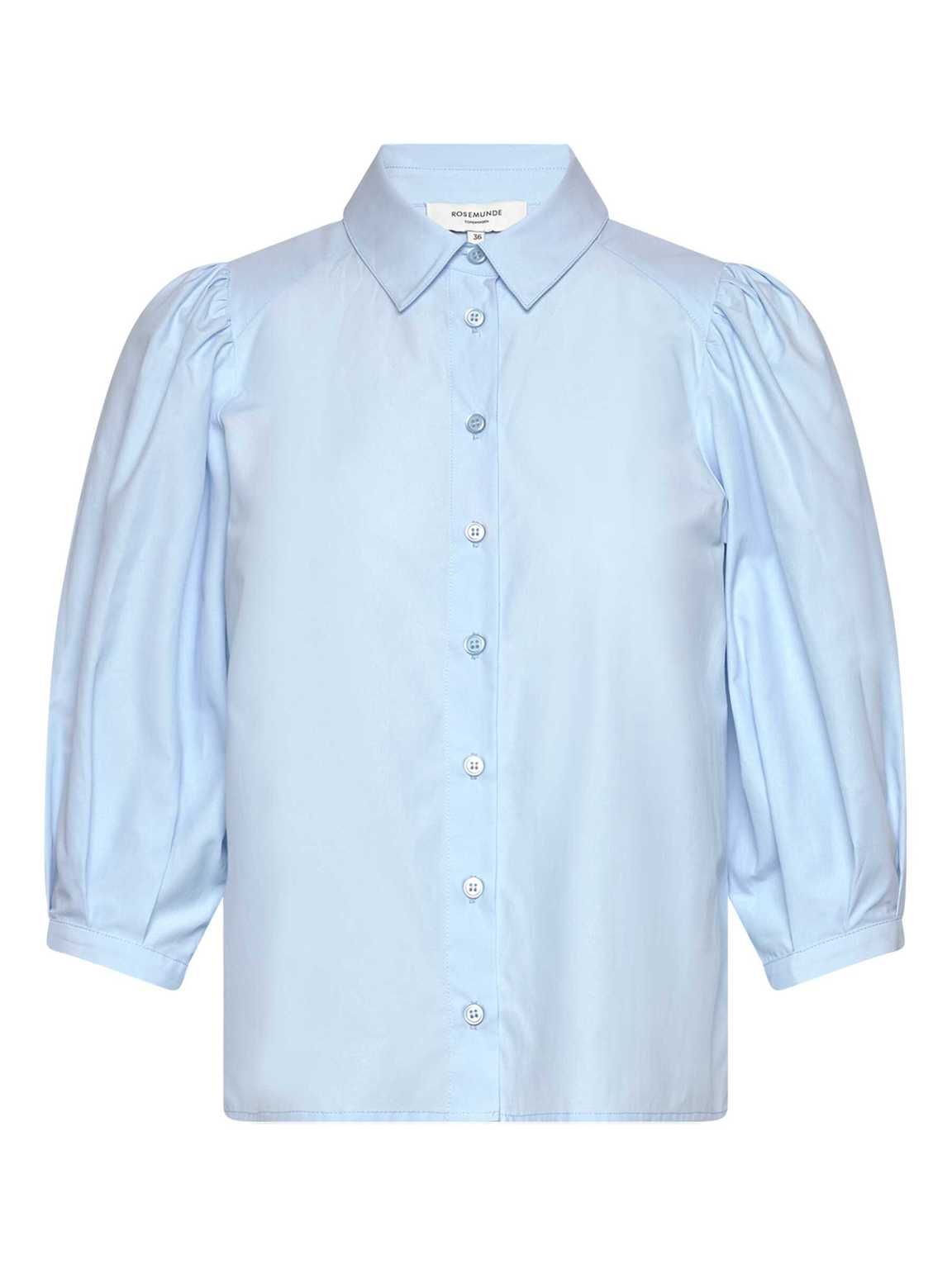 Rosemunde - Megan 3/4 shirt - Nantucket blue