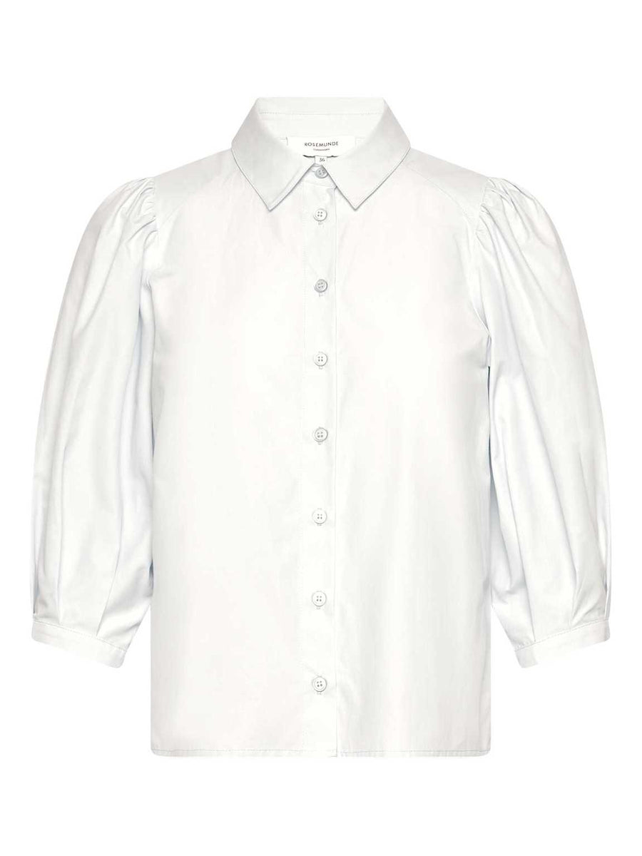 Rosemunde - Megan 3/4 shirt - Cloud dancer