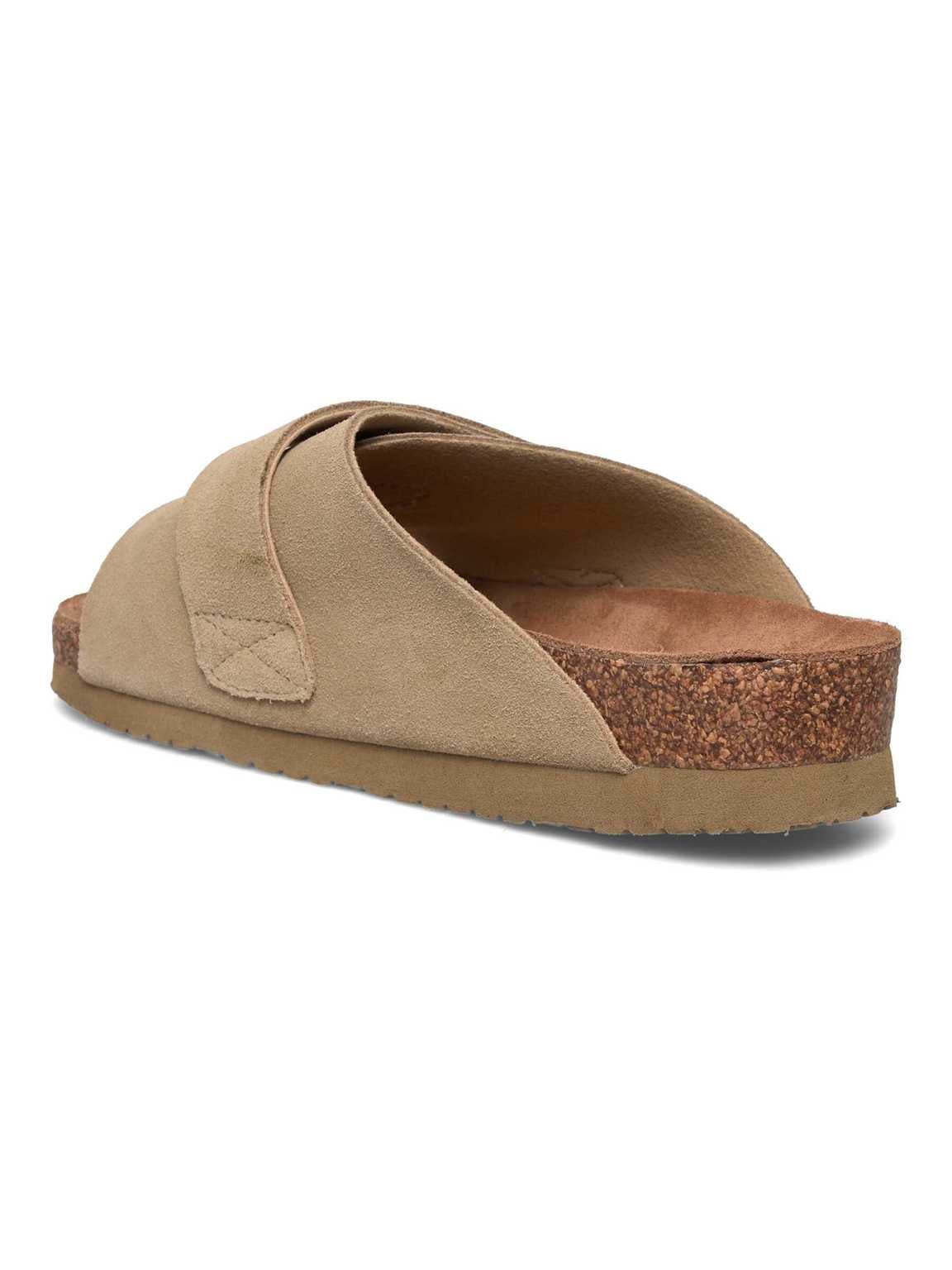 Rosemunde - Colina leather strap sandal - taupe