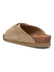 Rosemunde - Colina leather strap sandal - taupe