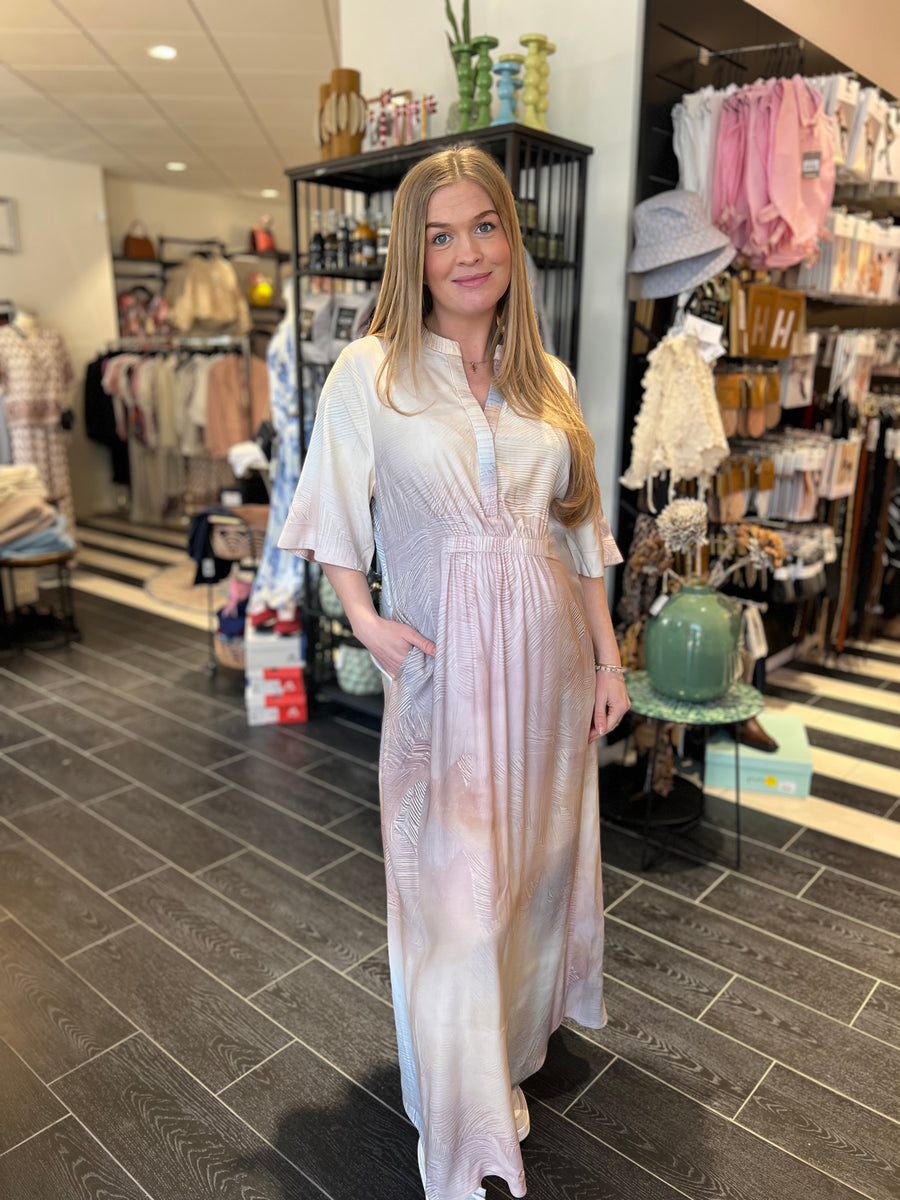 Gustav - Hali long dress - Stripe