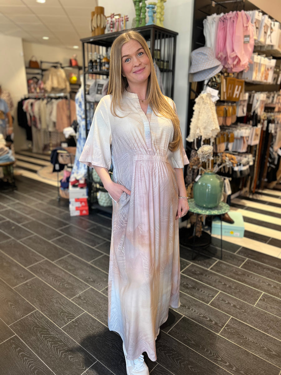 Gustav - Hali long dress - Stripe