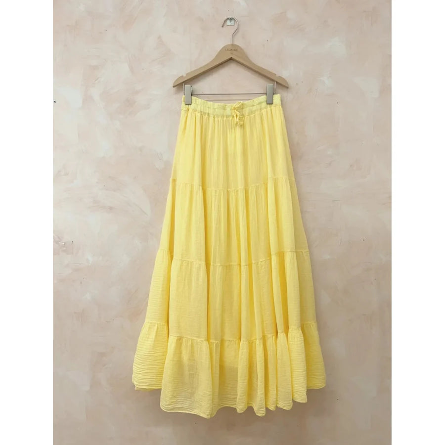 Qnuz - Volumineuse Skirt - yellow