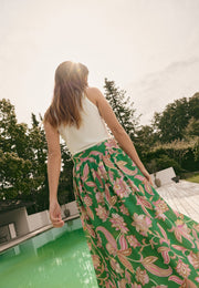 Dea Kudibal - Edda skirt - Paisley green