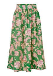 Dea Kudibal - Edda skirt - Paisley green