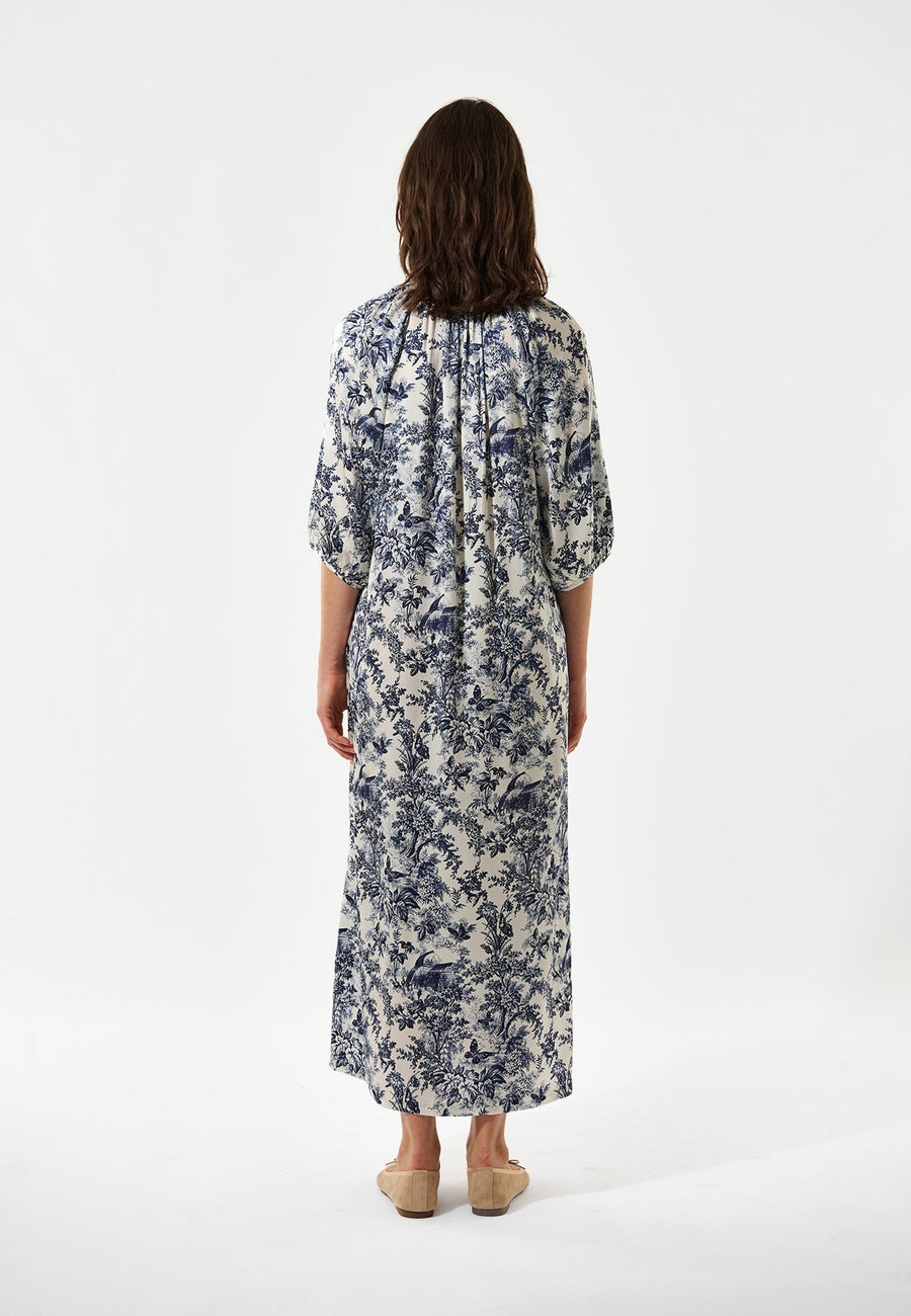 Dea Kudibal - Sabrina dress - Royal garden ink