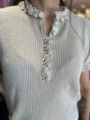 Gustav - Coya knit cardi - Sand