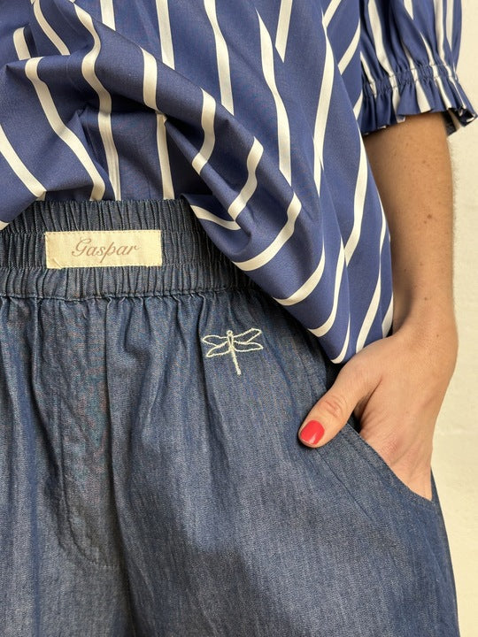 Gaspar - Honolulu Denim Shorts - Dark