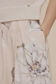 Gustav - Mabell skirt - Multi beige
