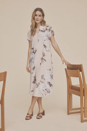 Gustav - Madonna shirt dress - Multi beige
