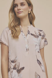 Gustav - Madonna shirt dress - Multi beige