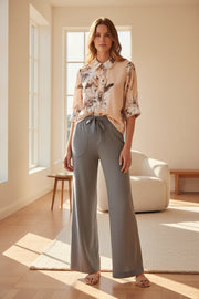 Gustav - Bayanna blouse - Flower beige