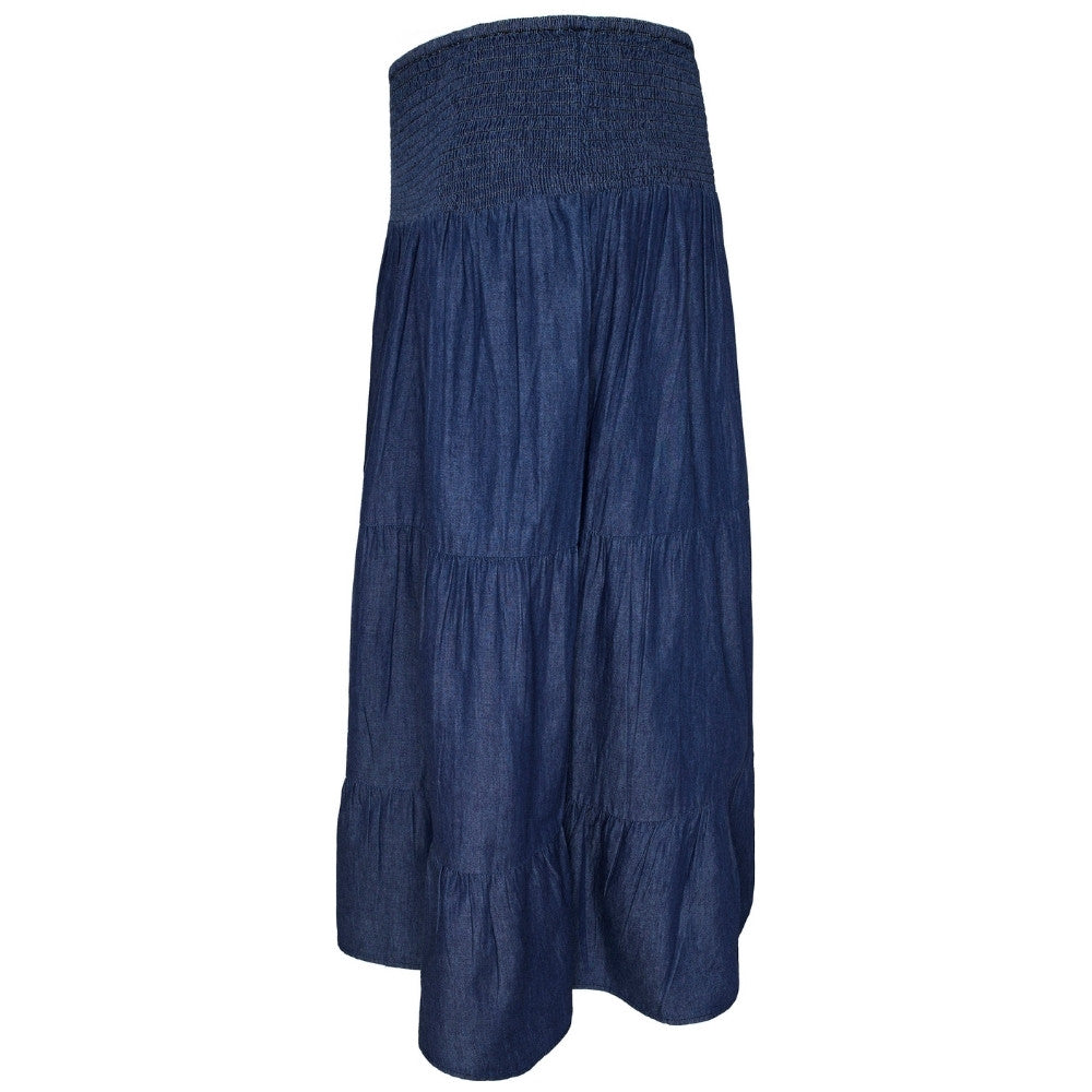 Ofelia - Dala skirt - mørk denim
