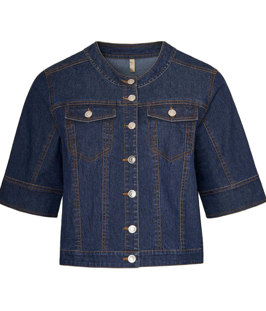 Ofelia - Disa jacket - mørk denim