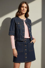 Ofelia - Disa skirt - mørk denim