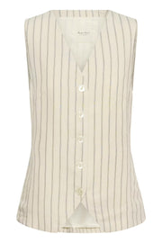 Part Two - Binta Vest - Black stripe