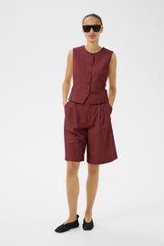 Part Two - Benitta Vest - Burnt Russet