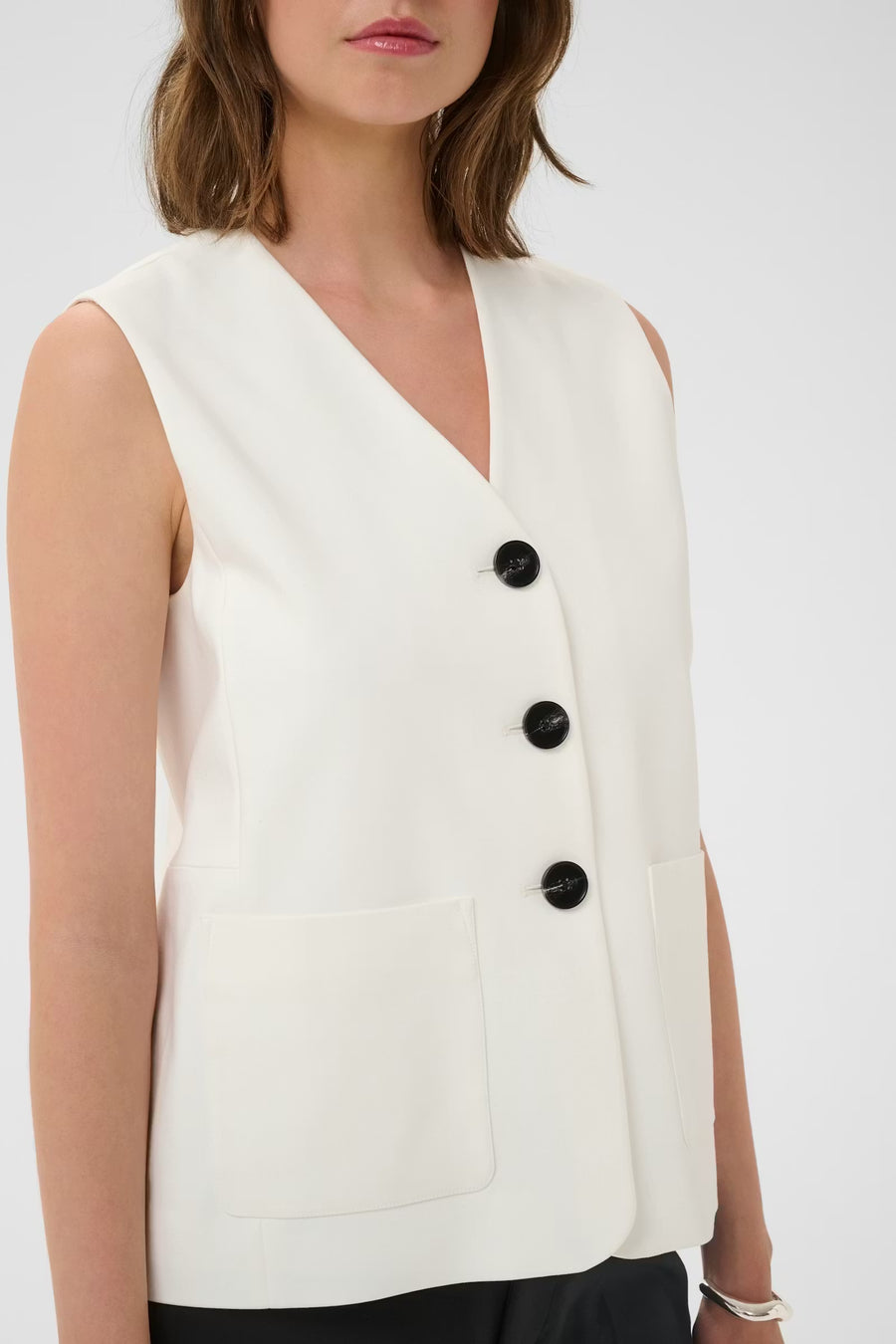 In Wear - Zella Vest - Wisper White