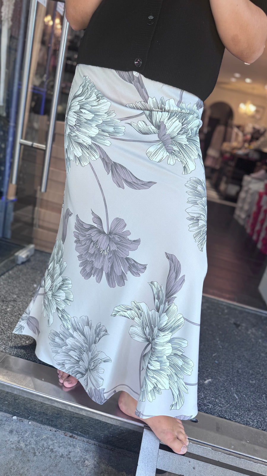 Charlotte Sparre - Mermaid skirt - Giada Light grey