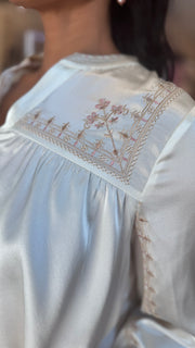 Charlotte Sparre - Trace blouse - Ivory
