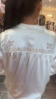 Charlotte Sparre - Trace blouse - Ivory