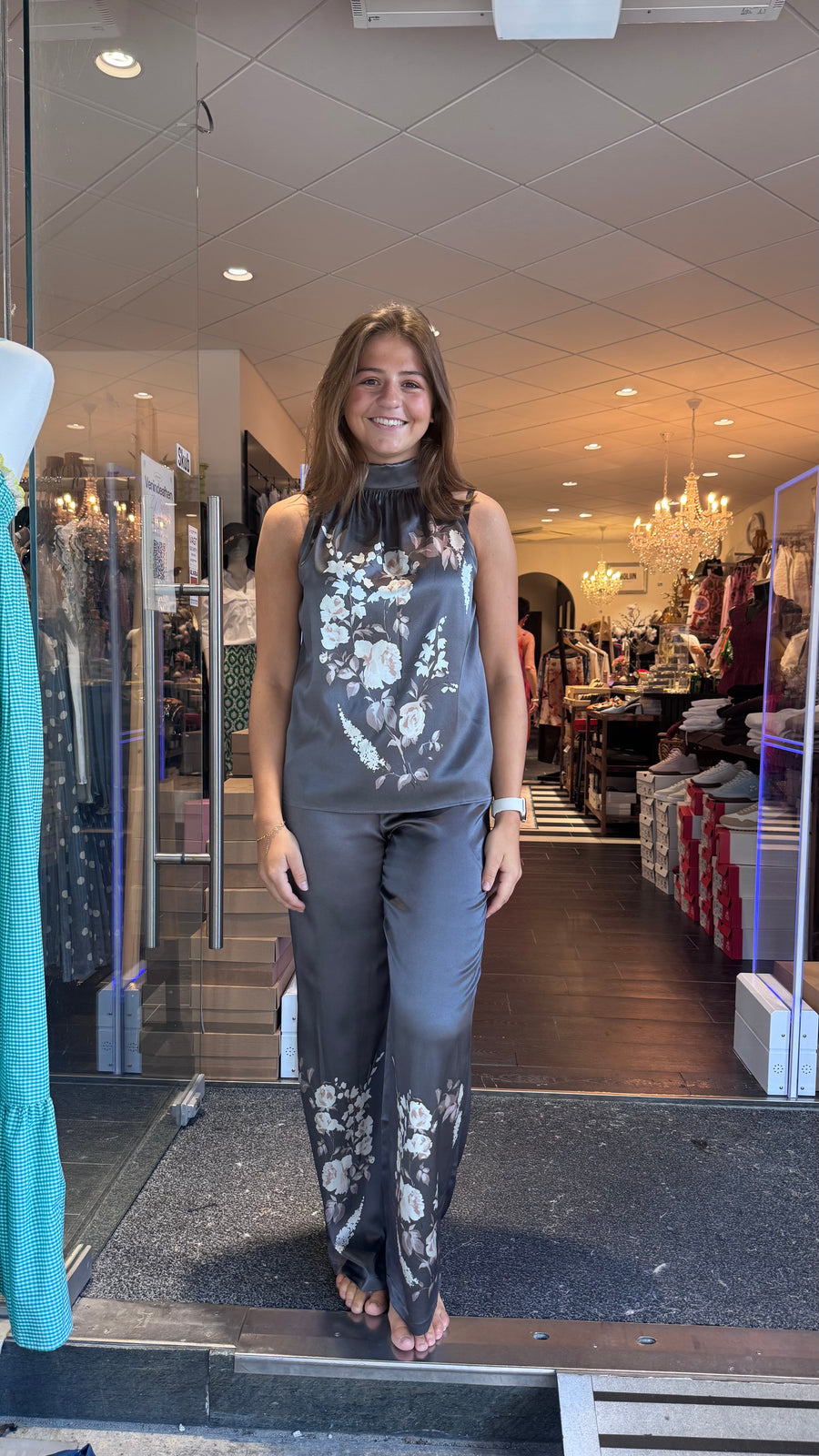 Charlotte Sparre - Wide pants - Grey