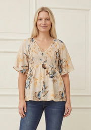 Isay - Margo blouse - Summer Flower