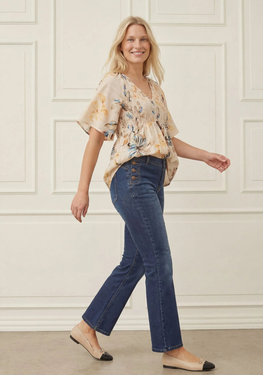 Isay - Margo blouse - Summer Flower