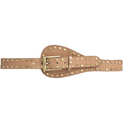 Depeche - Studded waist bælte - 17200 - Camel