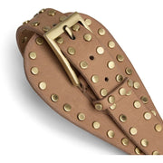 Depeche - Studded waist bælte - 17200 - Camel