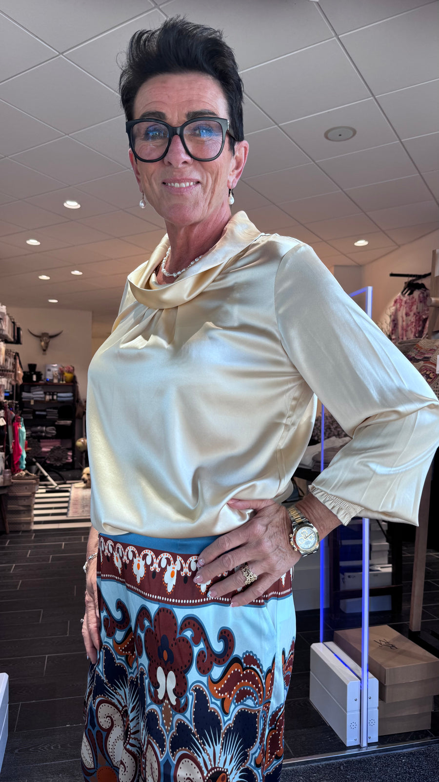 Charlotte Sparre - Flow blouse - Cream